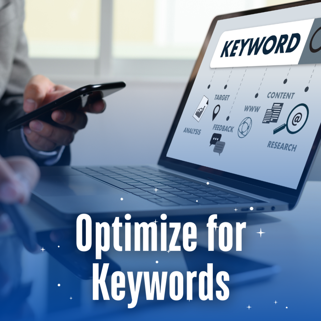 Optimize for Keywords