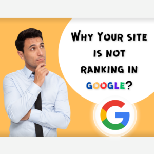 Why Your SIte is Not ranking in Google?